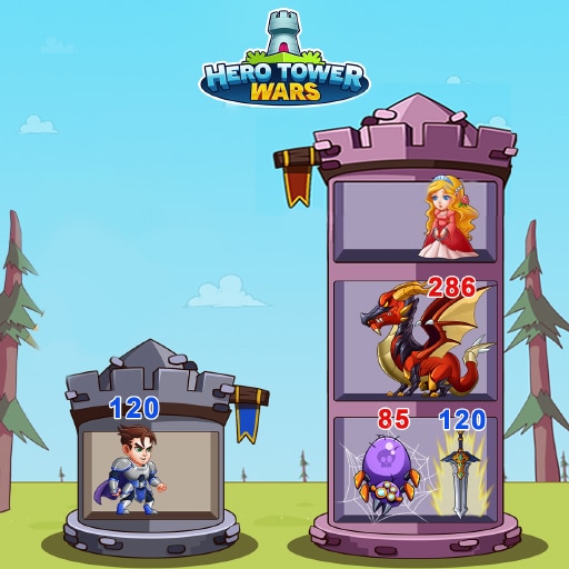 Hero Tower War – Swipe Games