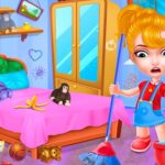 Baby Doll House Cleaning Game