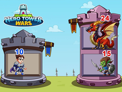 Hero Tower Wars - Merge Puzzle 🕹️ Play for Free Online